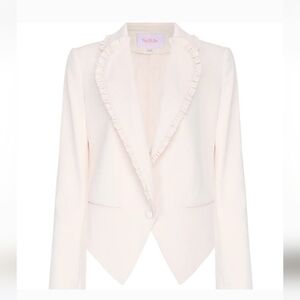 Selkie sz 1X plus love note blazer off white